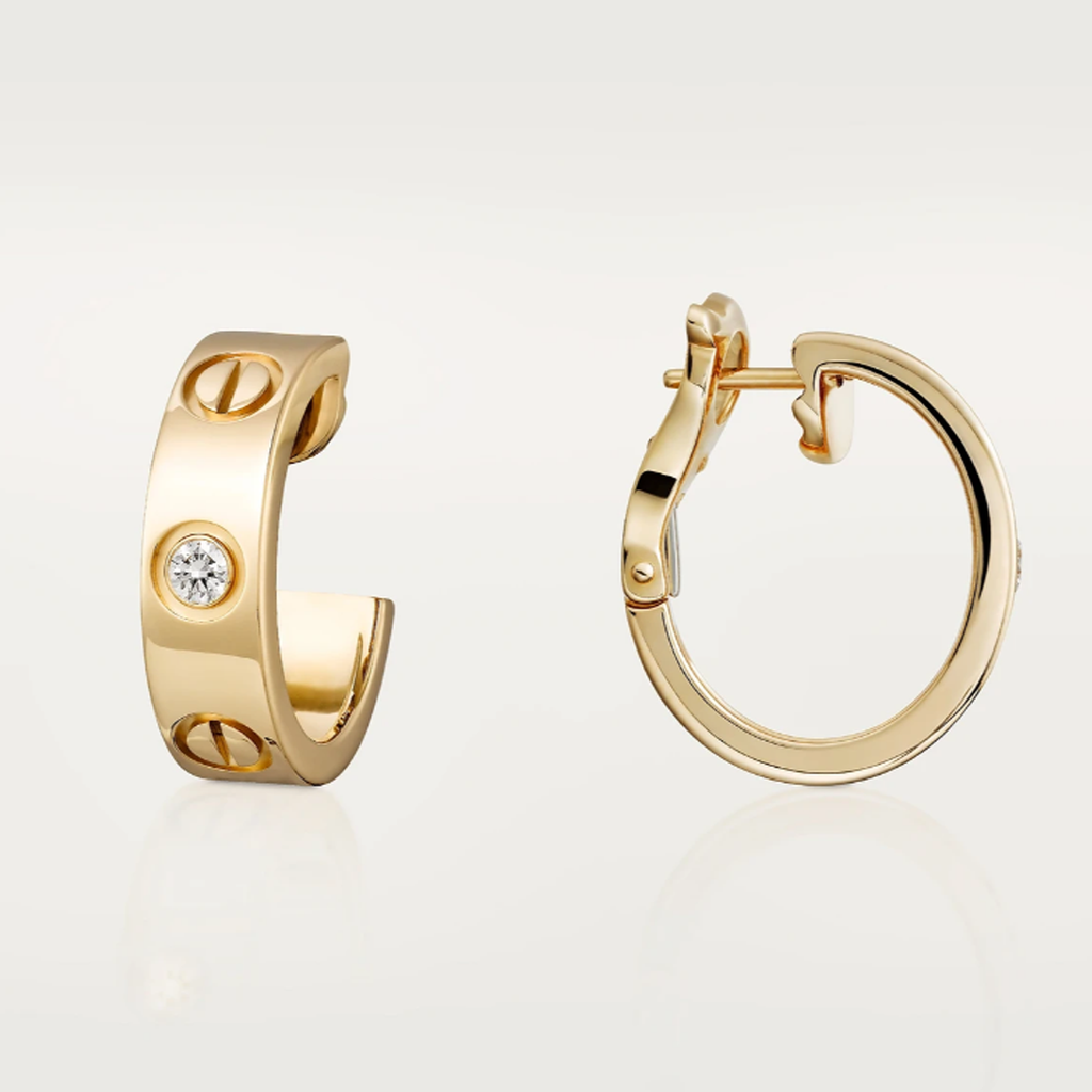 VALENCIA Oorbellen met Zirkonia