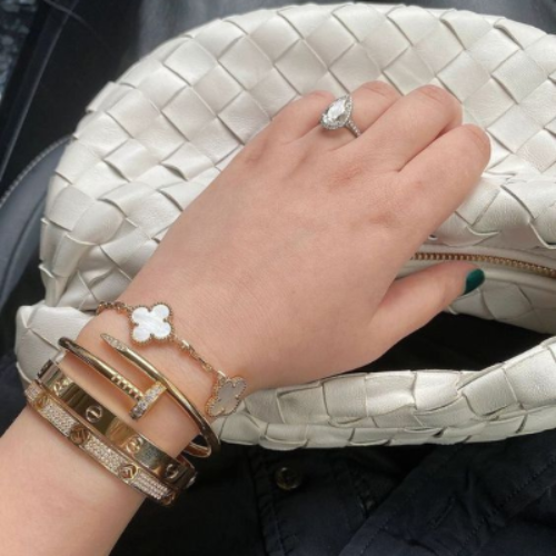 VIP- SPIJKER Elegante Armband met Zirkoon