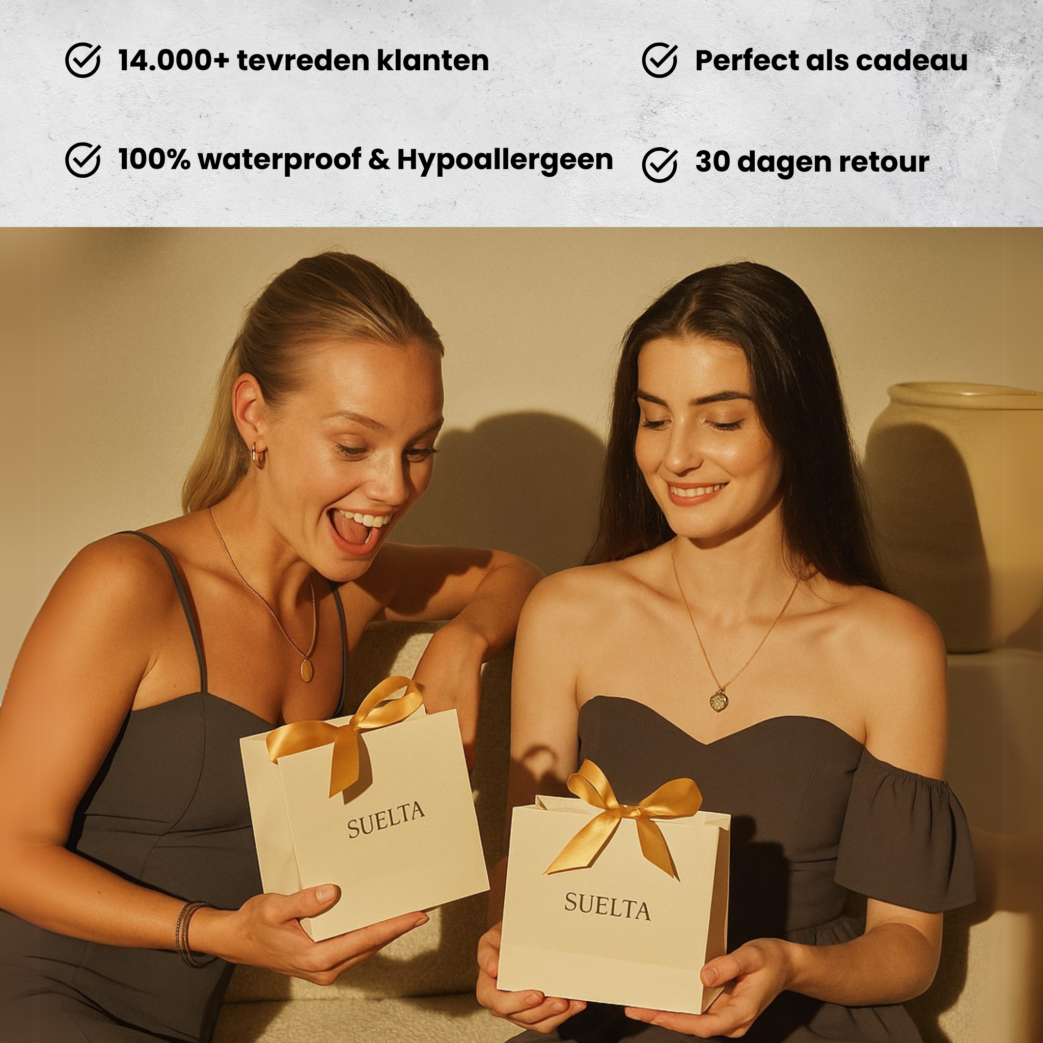 IRIS Gouden Sculptuur Oorbellen