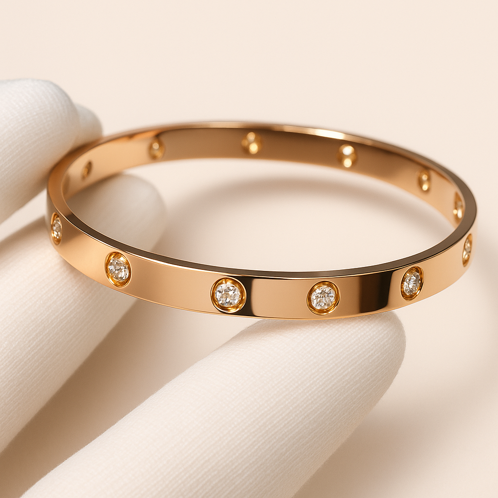 FINET Luxe Armband met Zirkoon