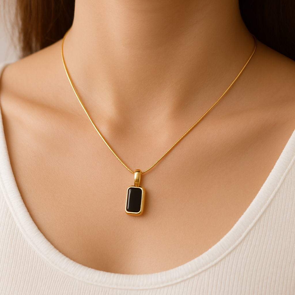 NOIR Zwarte Ketting