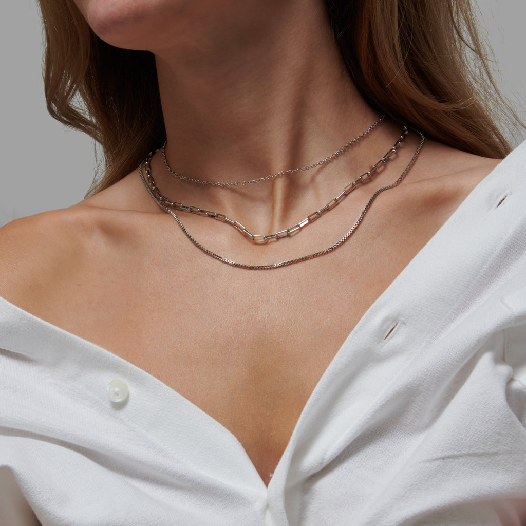SOLARA Gouden Gelaagde Choker