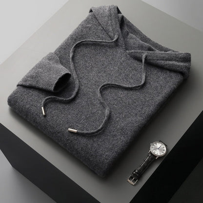 Sudadera con capucha de lana merino | HEXGLAM™