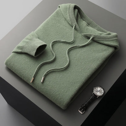 Sudadera con capucha de lana merino | HEXGLAM™