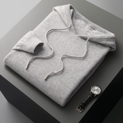 Sudadera con capucha de lana merino | HEXGLAM™