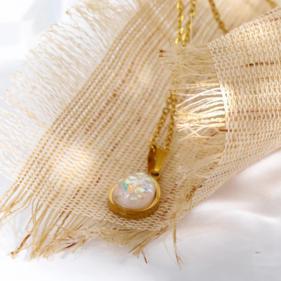 OCEAN Gouden Druppel Ketting